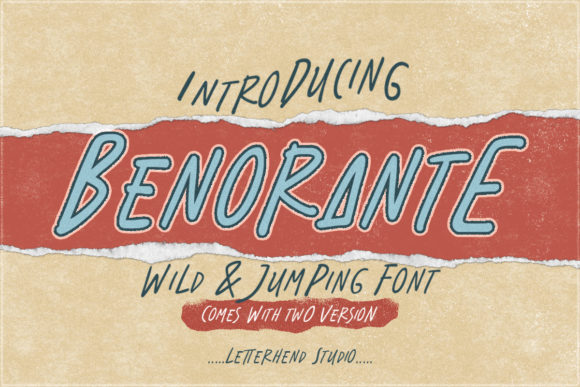Boost Your Brand with Benorante: A Playful Display Font