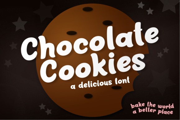 Boost Your Brand with Chocolate Cookies Font