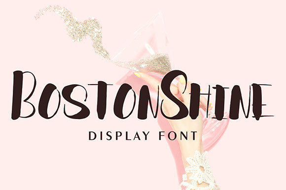 Boost Your Campaign with Boston Shine: A Stylish Display Font