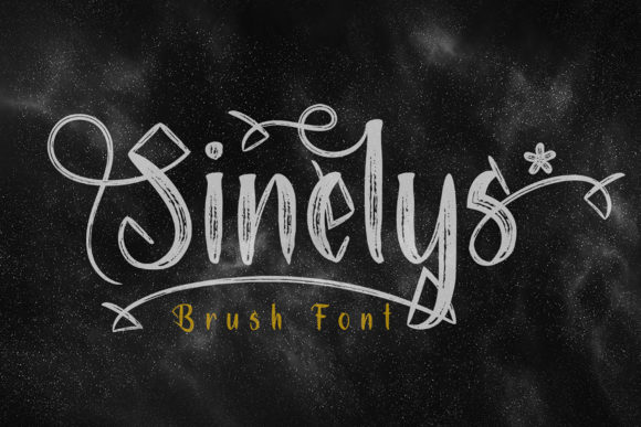 Bring Charm to Your Creations with Sinelys Font