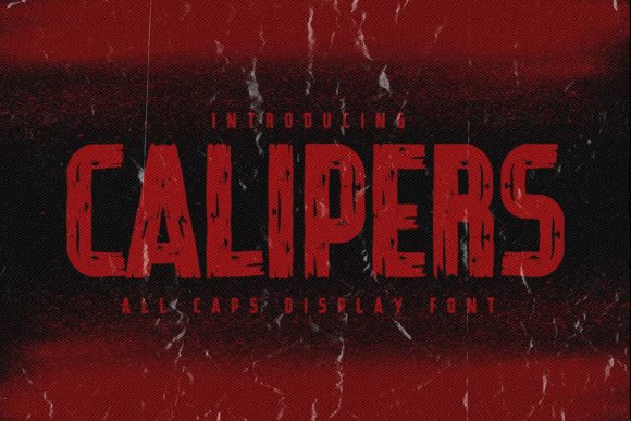 Calipers: A Bold and Elegant Display Font
