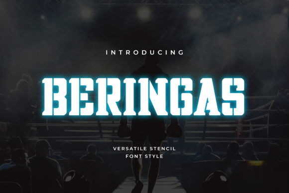 Discover Beringas: A Versatile Display Font for Editorial Design