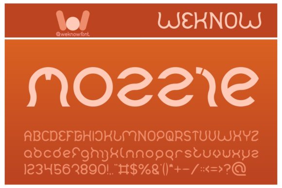 Discover Mozzie: A Unique Display Font for Creative Projects