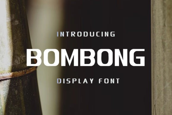 Discovering Bombong: A Bold and Thick Display Font