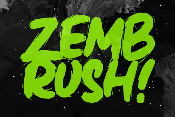Discovering Zembrush: A Bold and Eye-Catching Display Font