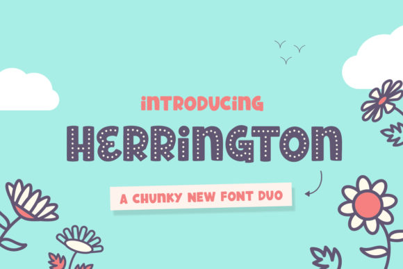 Enhance Your Brand with Herrington: A Bold Display Font