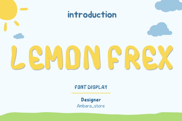 Enhance Your Brand with Lemon Frex: A Cool Display Font
