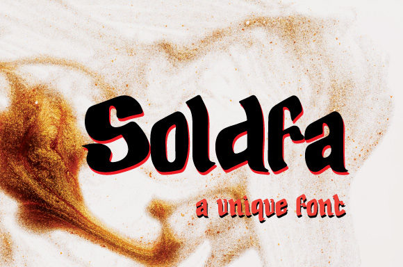 Enhance Your Brand with Soldfa, the Versatile Display Font