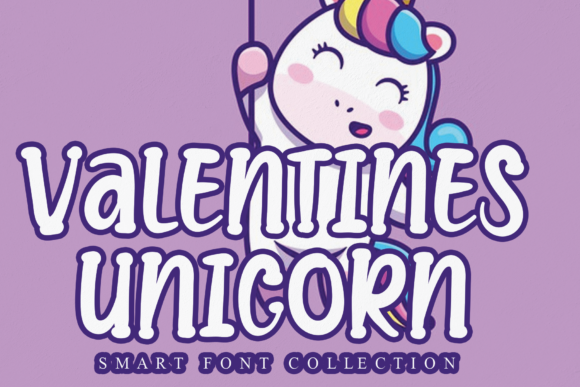 Enhance Your Brand with Valentines Unicorn Font