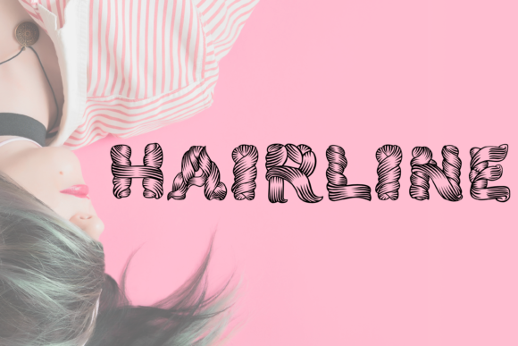 Enhance Your Web Design with Hairline, a Curly Display Font