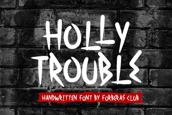 Enhance Your Web Design with Holy Trouble Font