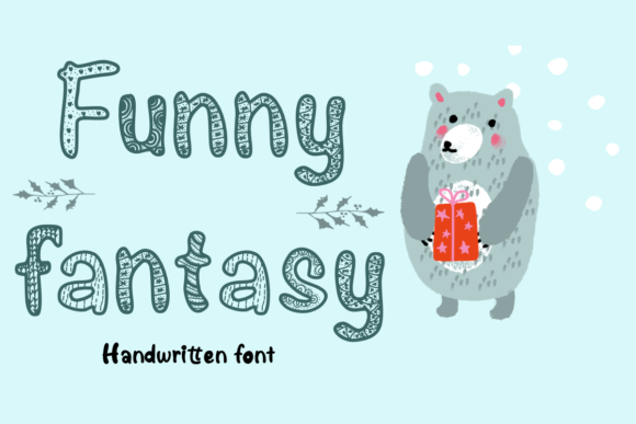 Funny Fantasy: A Joyful Display Font for Editorial Design