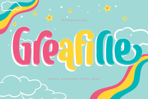 Greafille: A Trendy Display Font for Engaging Campaigns