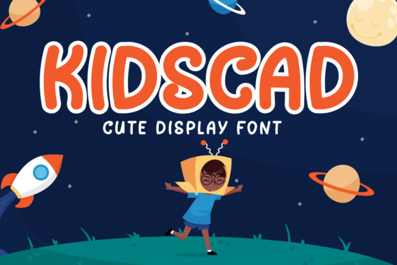 Kidscad: A Playful and Friendly Display Font for Engaging Content