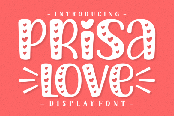 Prisa Love: A Charming Display Font for Web Design