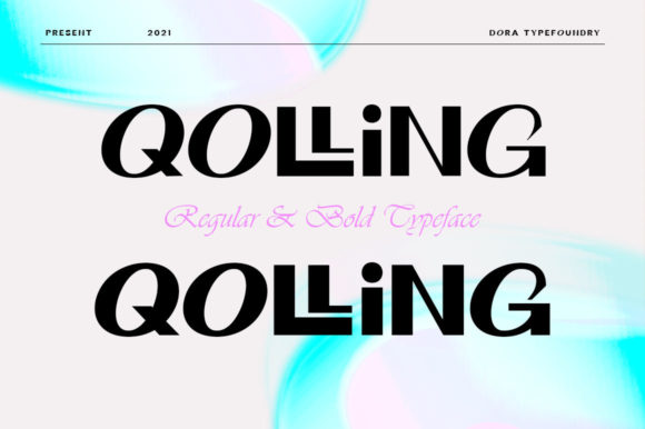 Qolling: A Bold, Modern Font for Crafters and Creators