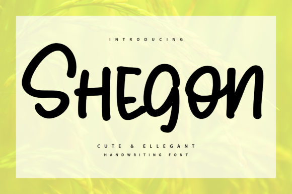 Shegoon: A Bold Display Font for Engaging Visuals