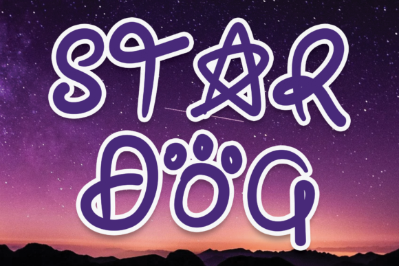 Star Dog: A Playful Display Font for Engaging Campaigns