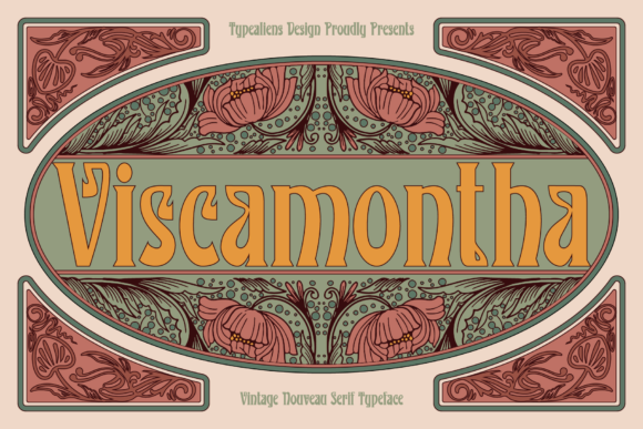 Transform Your Brand with Viscamontha Font