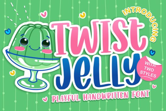 Twist Jelly: A Playful Display Font for Engaging Web Design